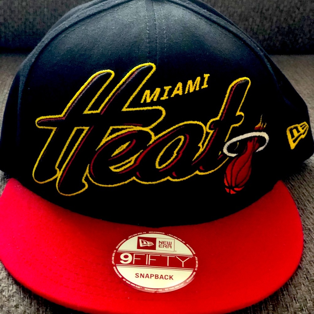 Miami heat SnapBack new era cap